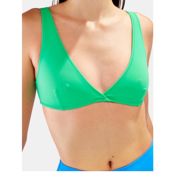 Solid & Striped The Beverly Swim Top Cricket green - Picture 2 of 9
